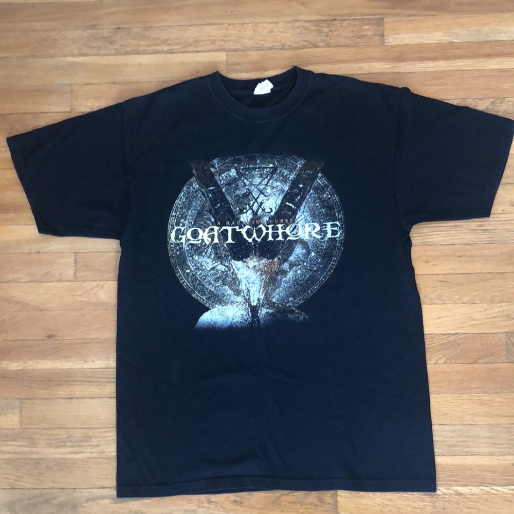 Goat Whore T-Shirt Black